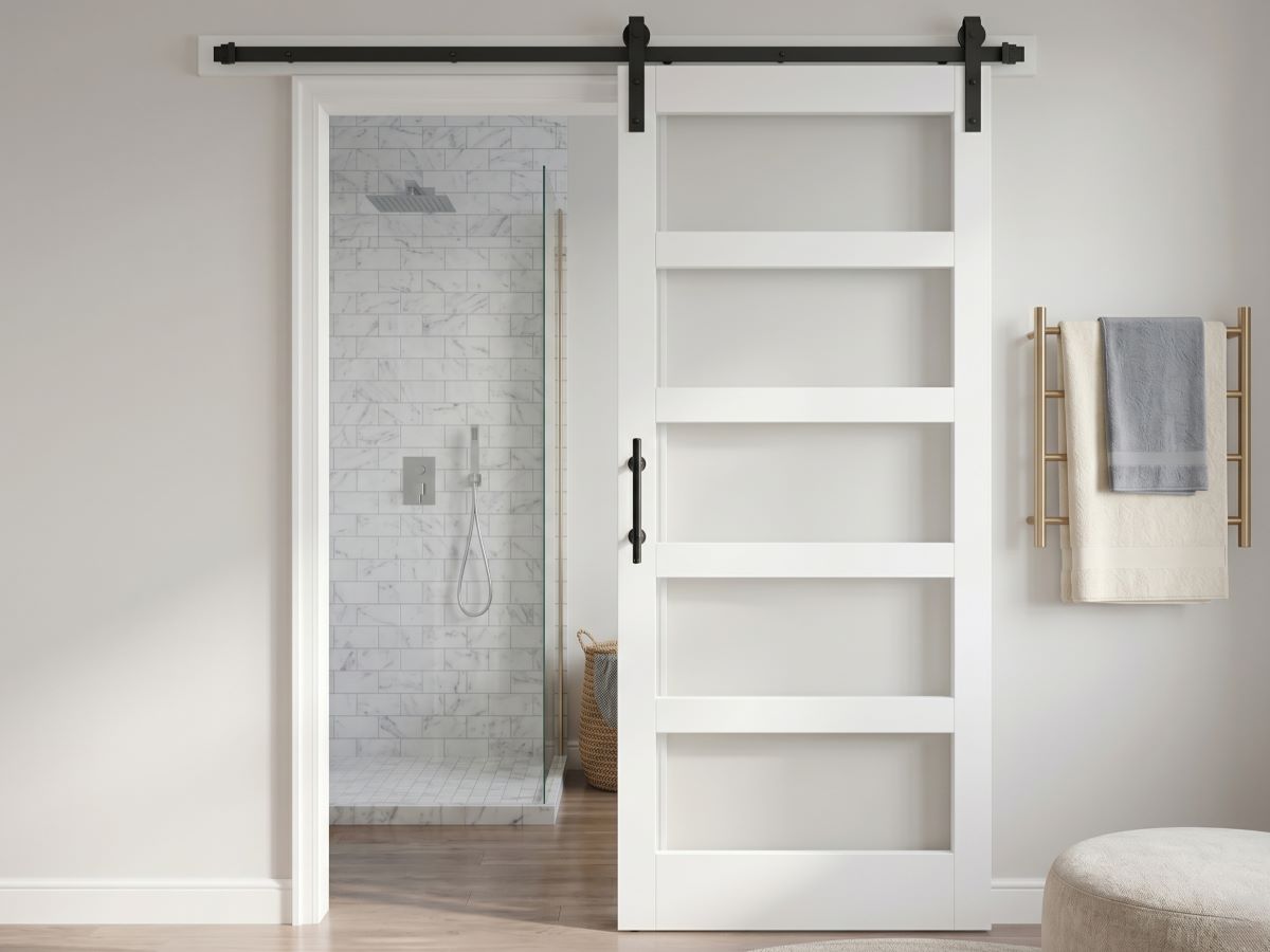Interior door installation